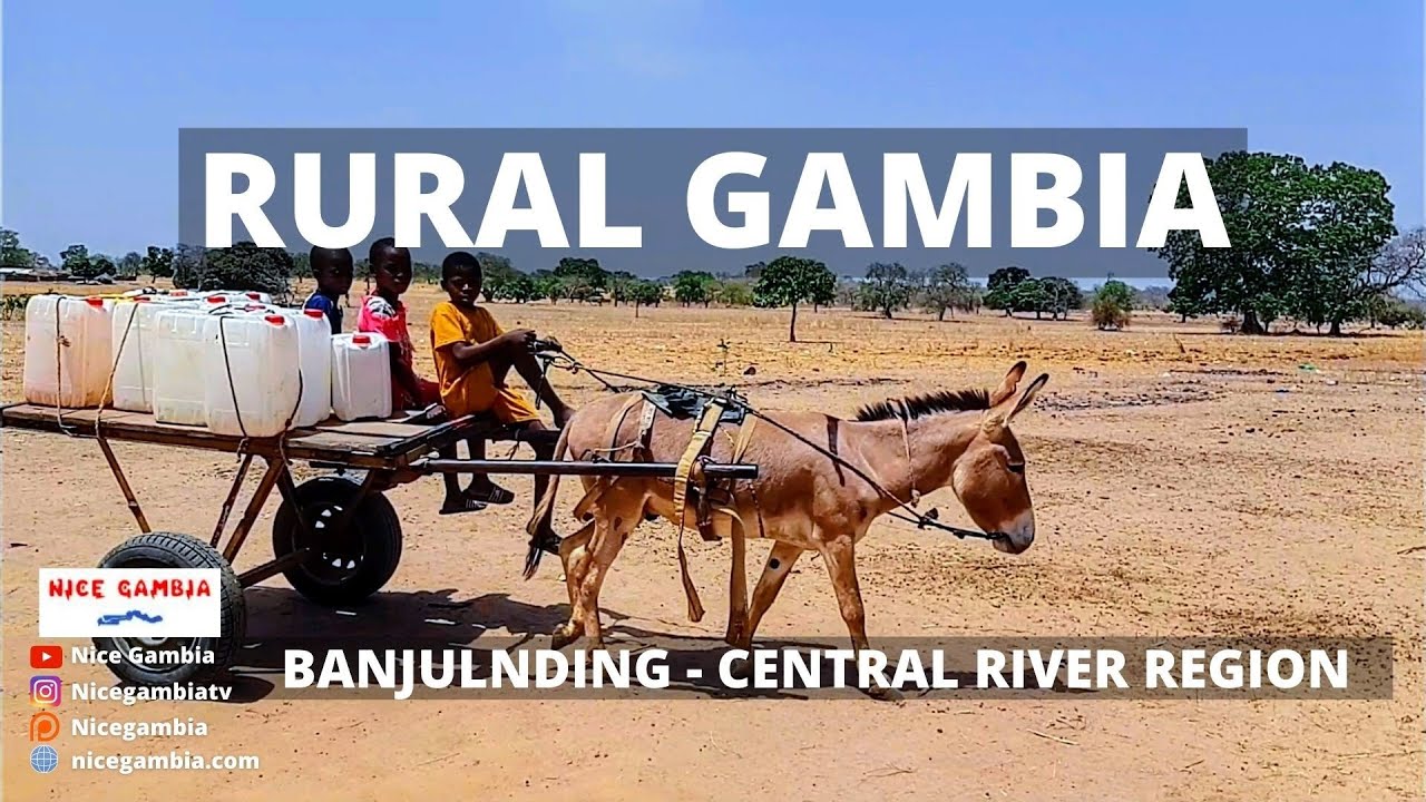 Rural Gambia - Banjulinding Central River Region in the Gambia