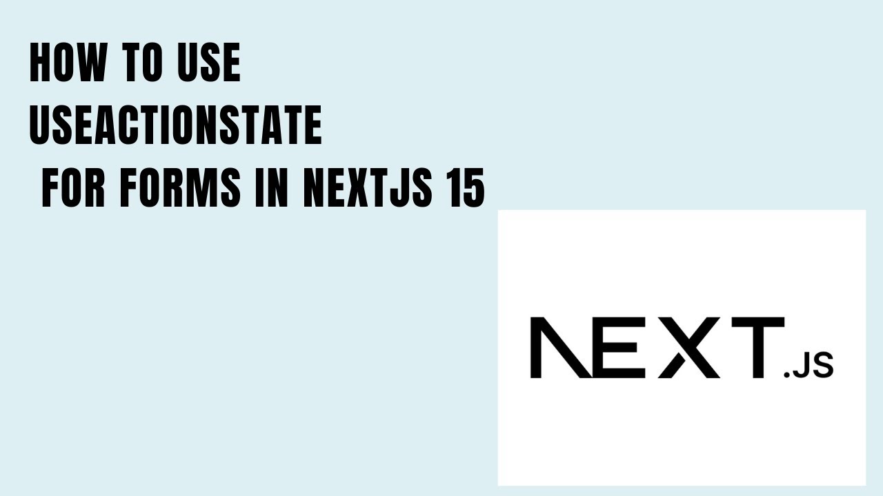 useFormState is deprecated, Use useActionState for Forms in NextJS 15