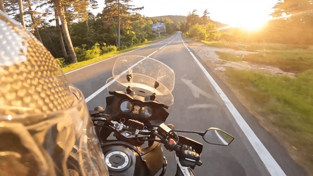 [POV] Suzuki DL650 V-Strom - Poiana Brasov Twisties