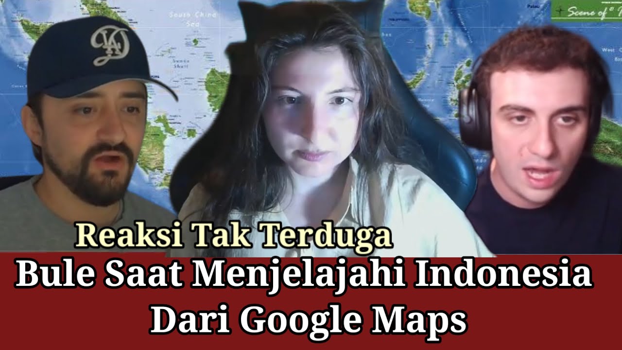 Reaksi Tak Terduga ⁉️ Bule Saat Menjelajahi Indonesia Dari Google Maps