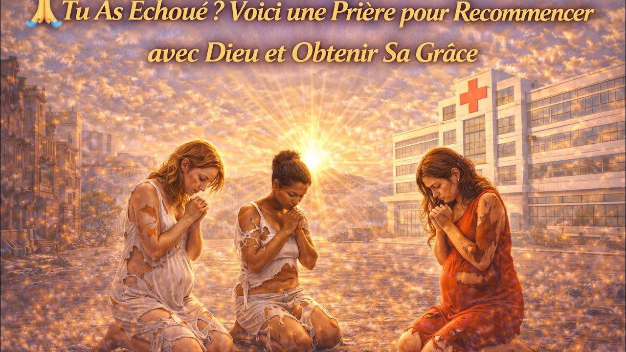 🙏 Tu As Échoué ? Voici une Prière pour Recommencer avec Dieu et Obtenir Sa Grâce