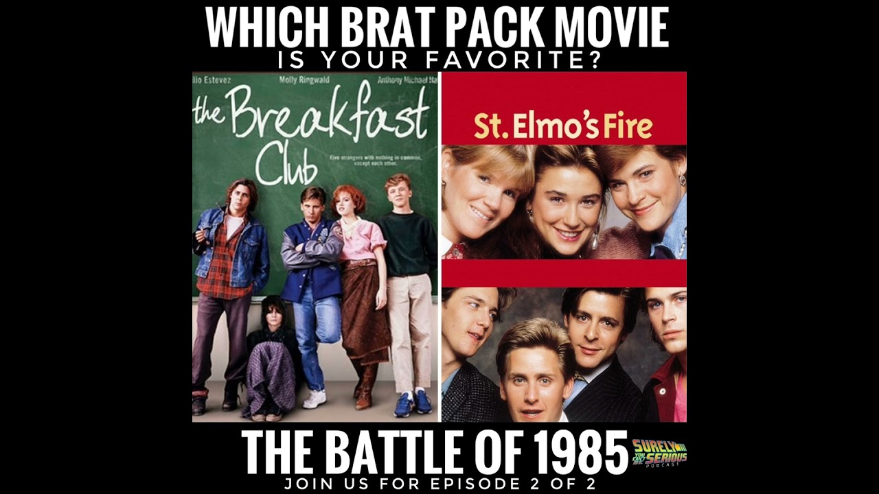 "The Breakfast Club" (1985) vs. "St. Elmo's fire" (1985): Part 2