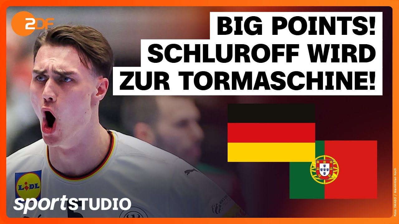 Deutschland &ndash; Portugal Highlights | Handball-EM 2026 | sportstudio