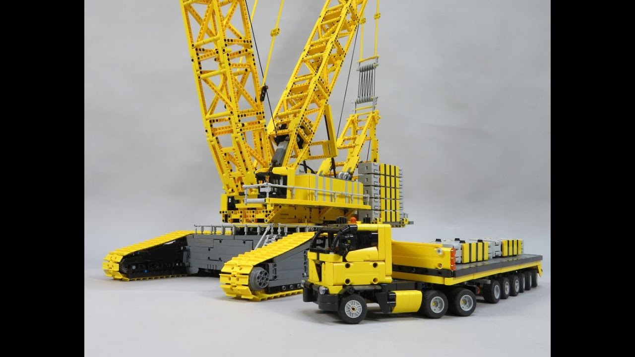 Liebherr LR 13000 Final part 2 in Lego Technic