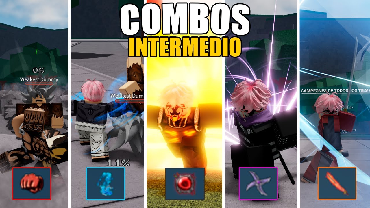 COMBOS ONE SHOT INTERMEDIOS CON TODOS LOS PERSONAJES 🔥| Campos de Batalla mas fuertes 😮🔥