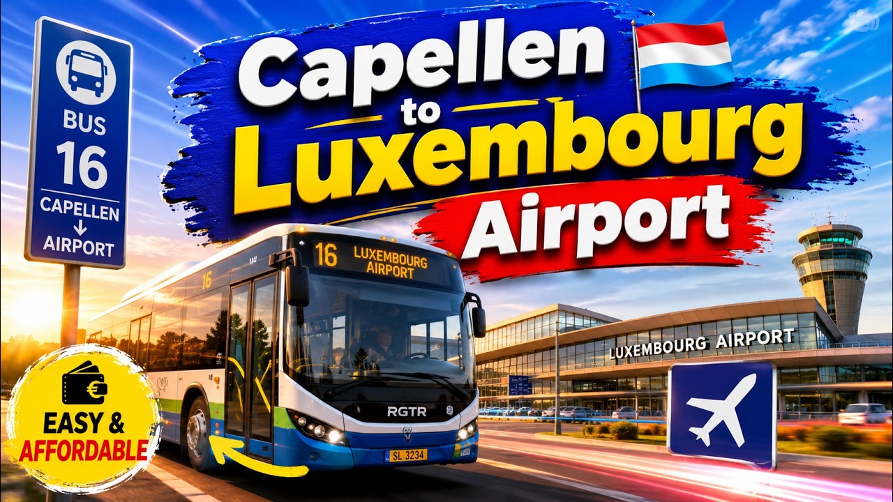 Capellen to Luxembourg Airport: Easy Bus 16 Guide for Travelers