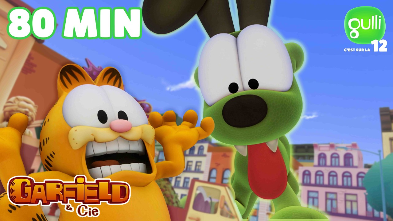 GARFIELD affronte un DINOSAURE ?! 🦖😱 M6+