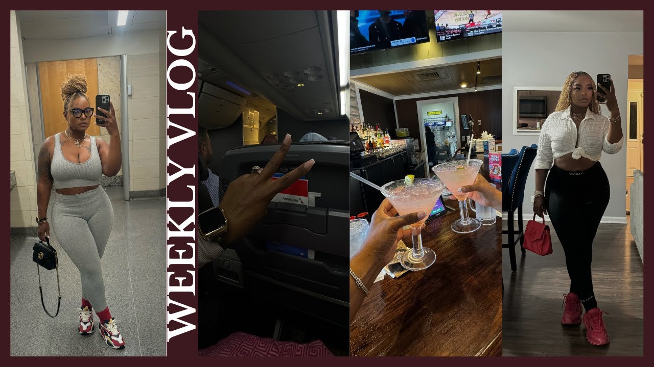 VLOG | GETTING OUT A FUNK + NEW HAIR + CHICAGO MEET & MINGLE + BDAY CELEBRATIONS + GIRLS NIGHT &MORE