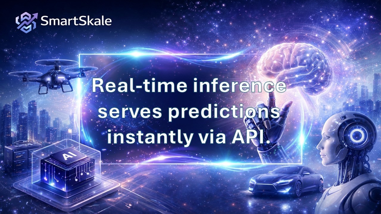 Real time inference serves predictions instantly via API #mlops #mlsystemdesign #aigenerated
