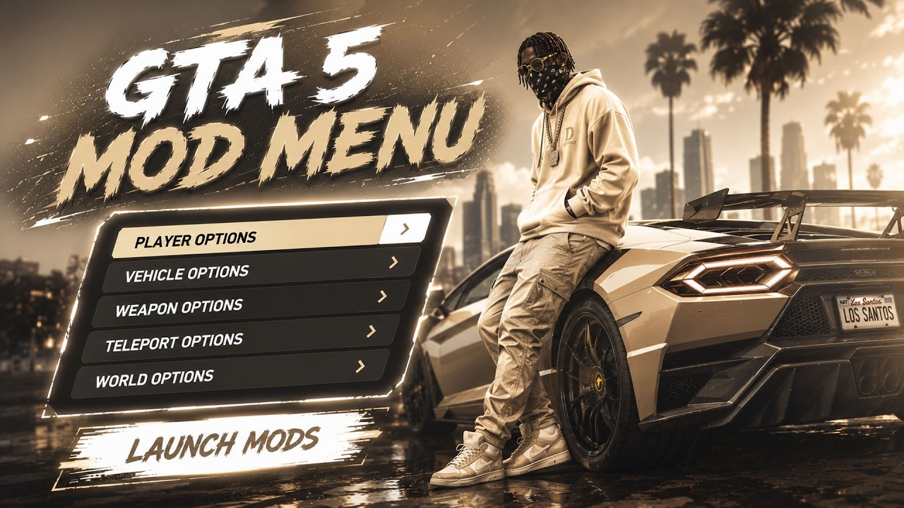 [NEW] GTA 5 Mod Menu PC 2026 / Free Kiddions Cheat, Money Hack & Online Mods (WORK)