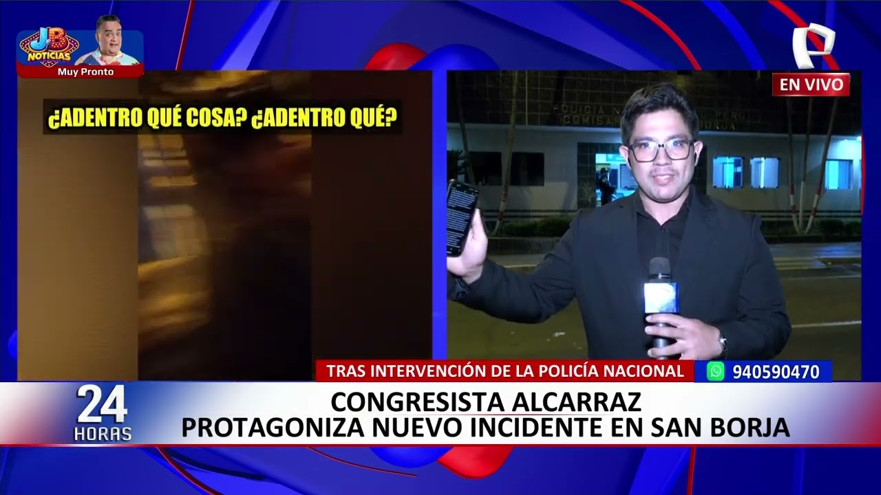 Congresista Kira Alcarraz protagoniza nuevo altercado durante intervención policial en San Borja