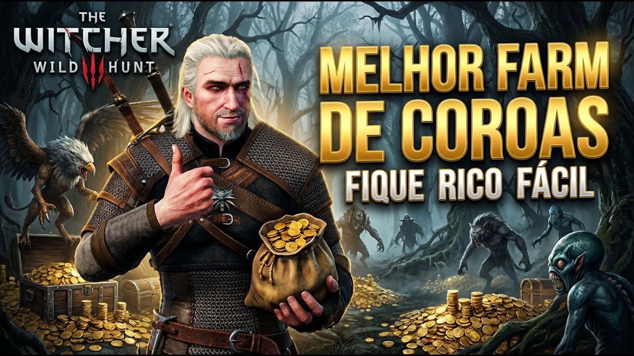 O MELHOR FARM DE DINHEIRO DE TODOS EM THE WITCHER 3