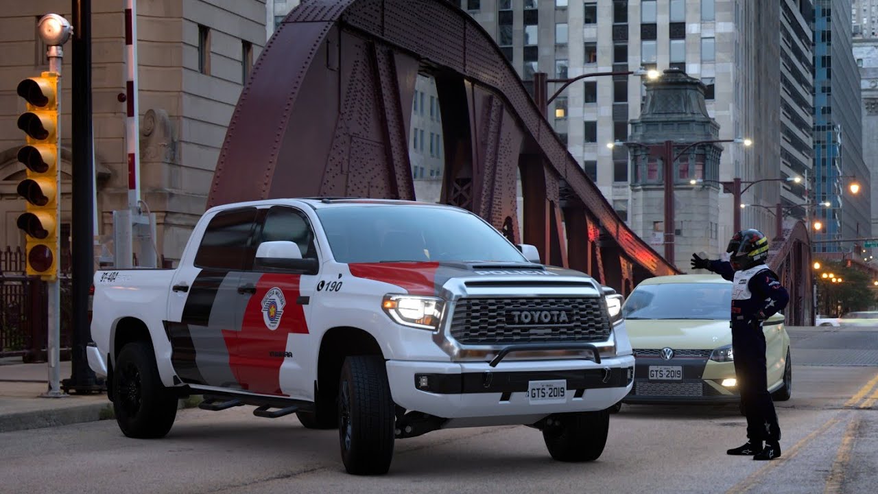 Toyota Tundra - Polícia Militar - Força Tática 