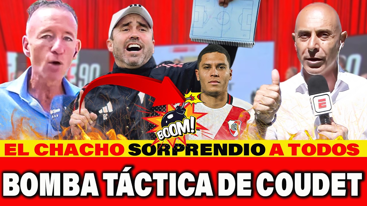 💣BOMBA DE COUDET EN RIVER... El Chacho tomó su PRIMERA DECISIÓN con los 