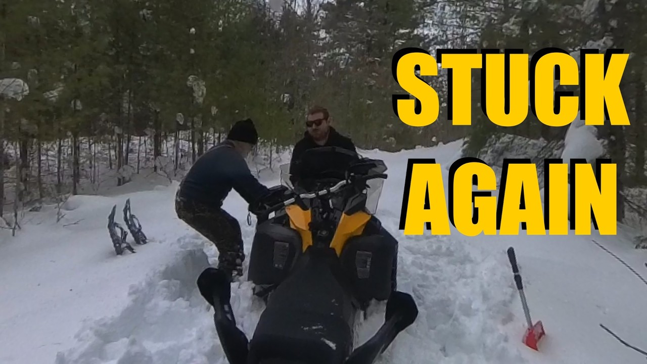 First Ride on My 2025 Ski Doo Skandic… I Buried It