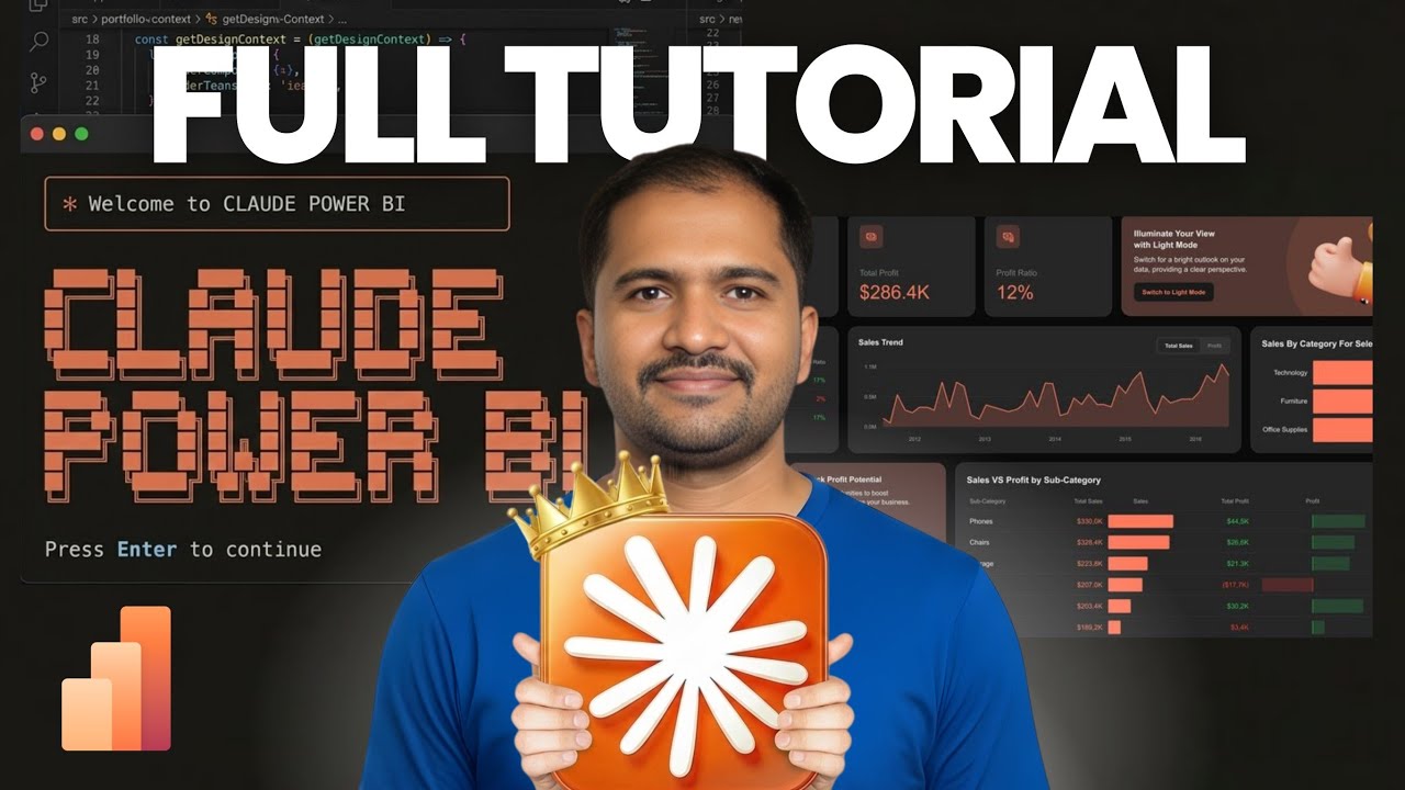 Claude AI in Power BI with MCP | Step-by-Step Tutorial | 99% of People don't know this 🤯