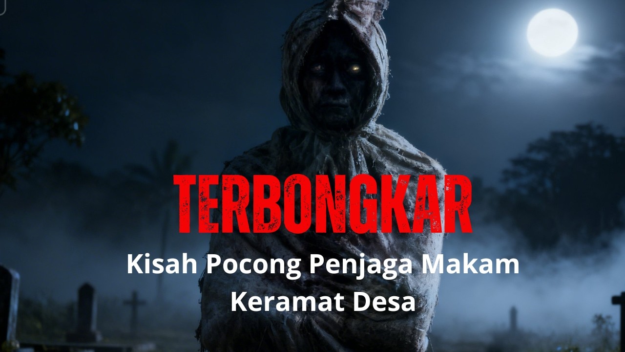 TERBONGKAR! Kisah Pocong Penjaga Makam Keramat Desa