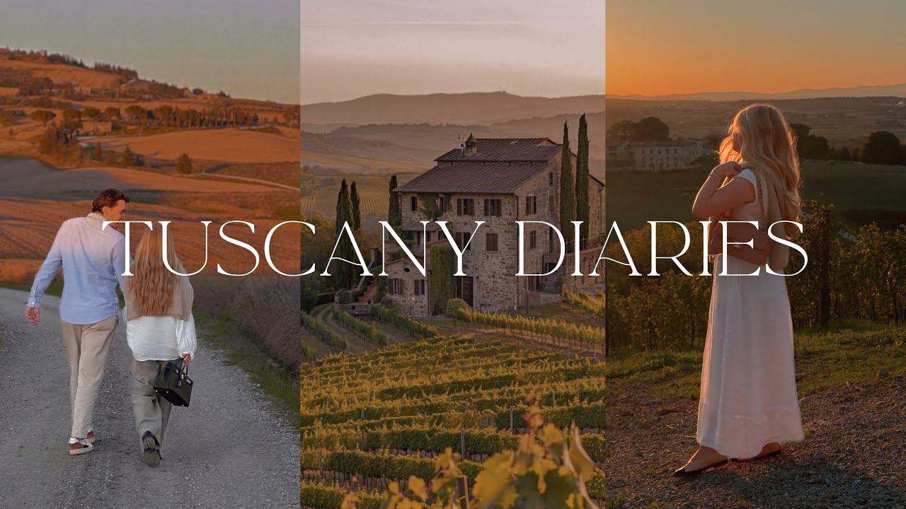 Tuscany In The Fall 🍂🍷 A Cozy Italy Travel Vlog! Siena, Pienza, San Quirico d' Orcia & More