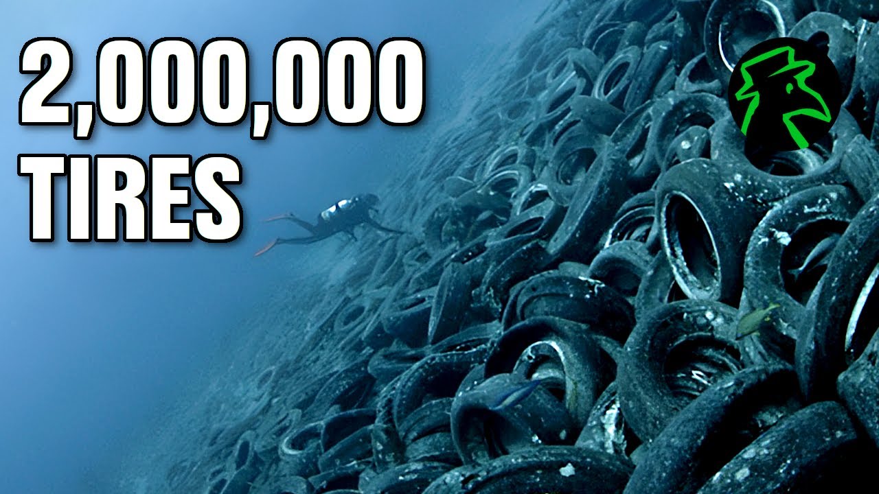 Dumping 2 Million Tires In The Ocean To 