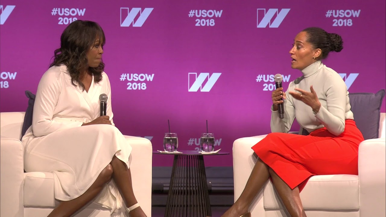 Michelle Obama & Tracee Ellis Ross in Conversation at The 2018 United State of Women Summit