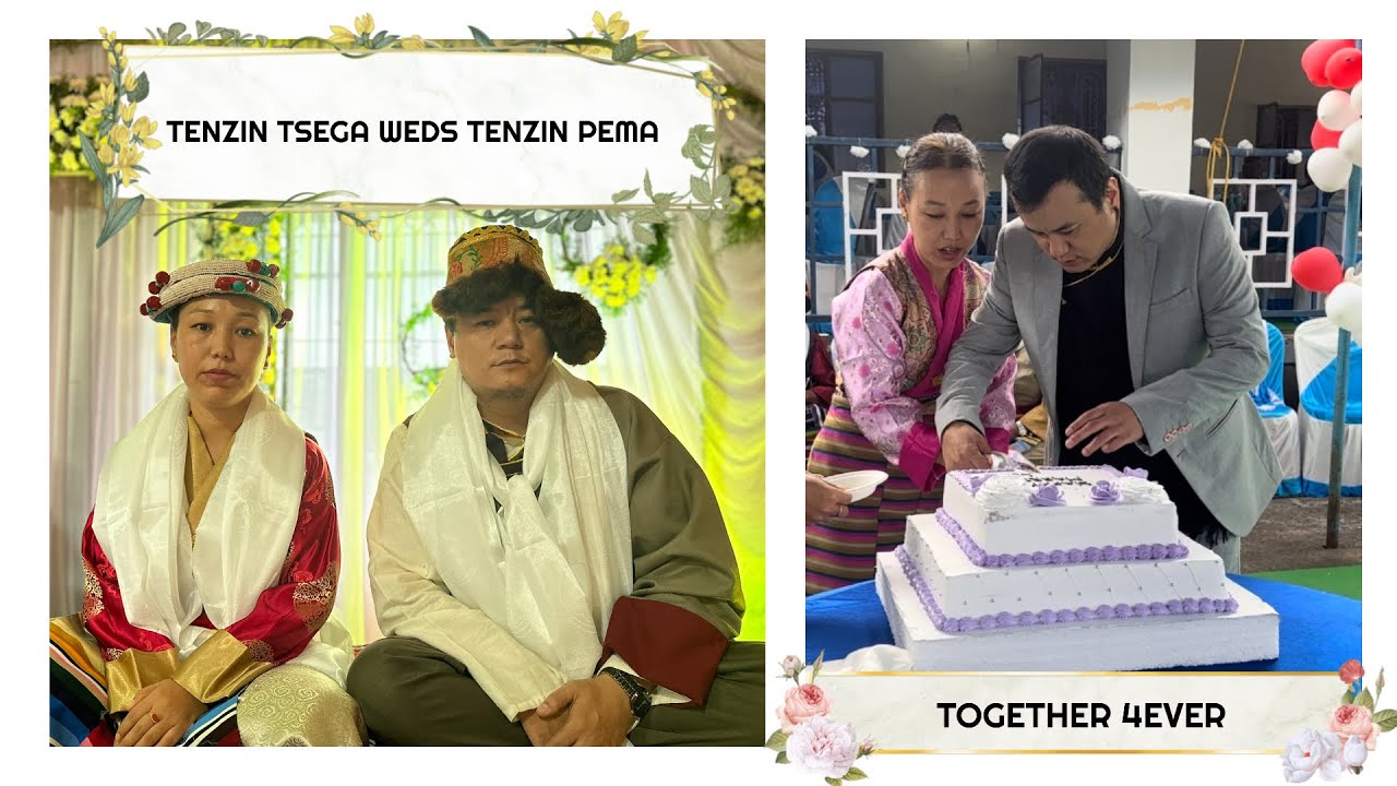 Tenzin Tsega Weds Tenzin Pema || Tibetan Wedding || Kollegal Dhondenling #wedding #tibetanvlogger