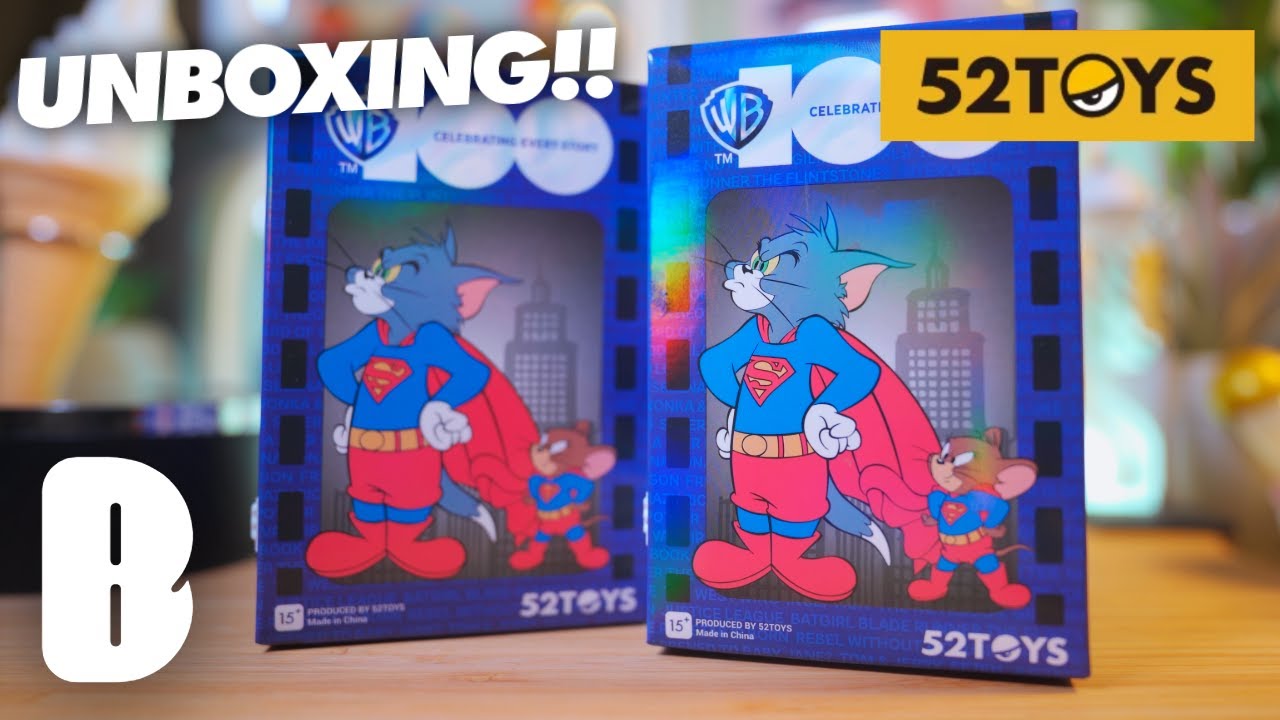 【52TOYS】ブラインドトイ開封！「ヨドバシカメラでディグったデザイントイがヤバすぎた」トムとジェリー ワーナー100周年 コラボ