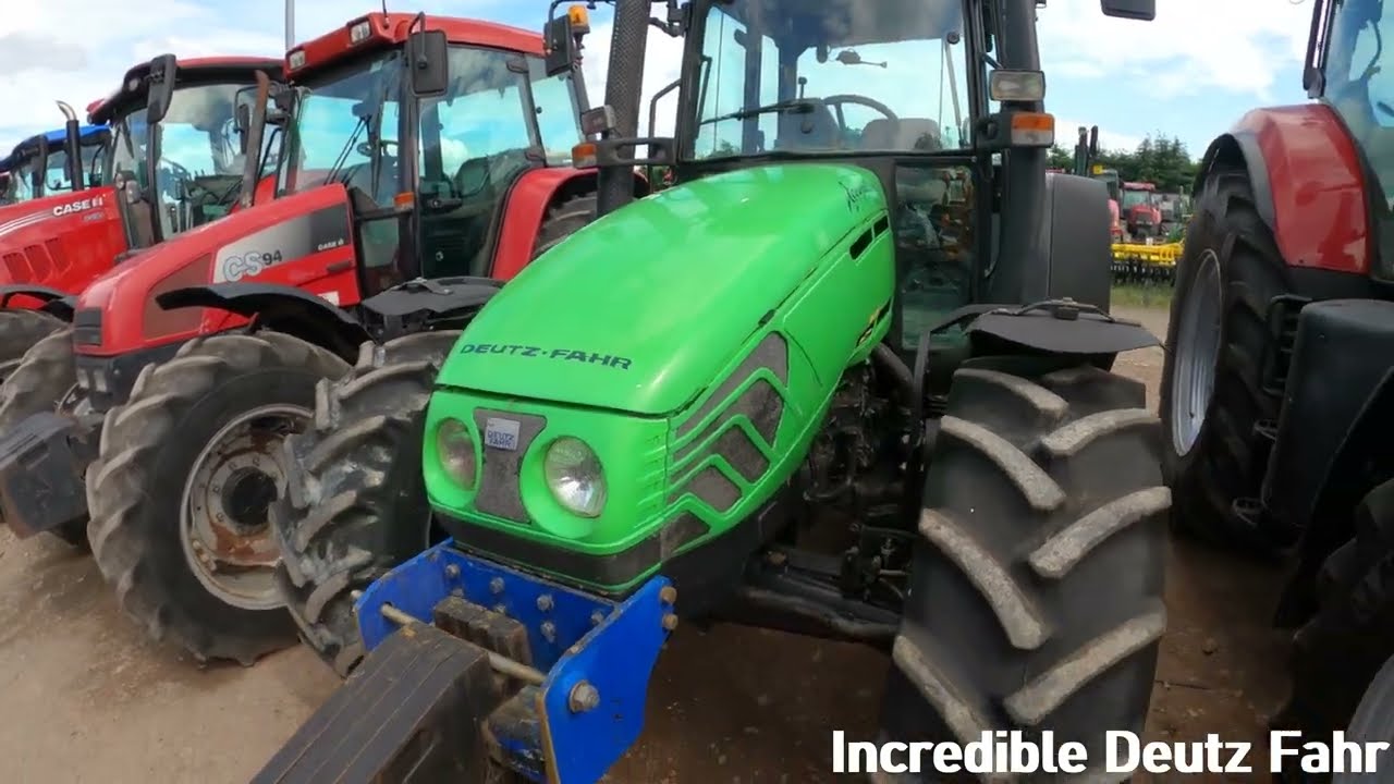 2005 Deutz-Fahr Agroplus 95 4WD 3.2 Litre 4-Cyl Diesel Tractor (94 HP)