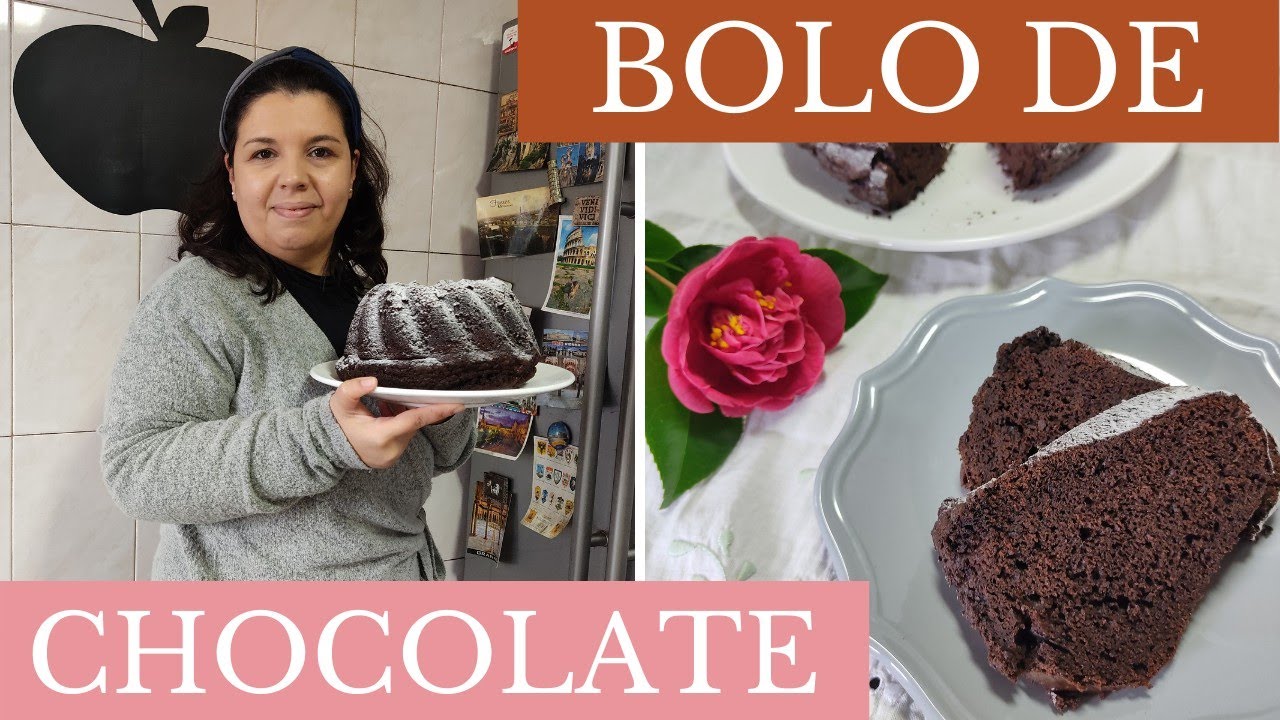 RECEITA DE BOLO DE CHOCOLATE HÚMIDO, FÁCIL E DELICIOSO QUE NÃO PRECISA DE BATEDEIRA | Cláudia Ralha