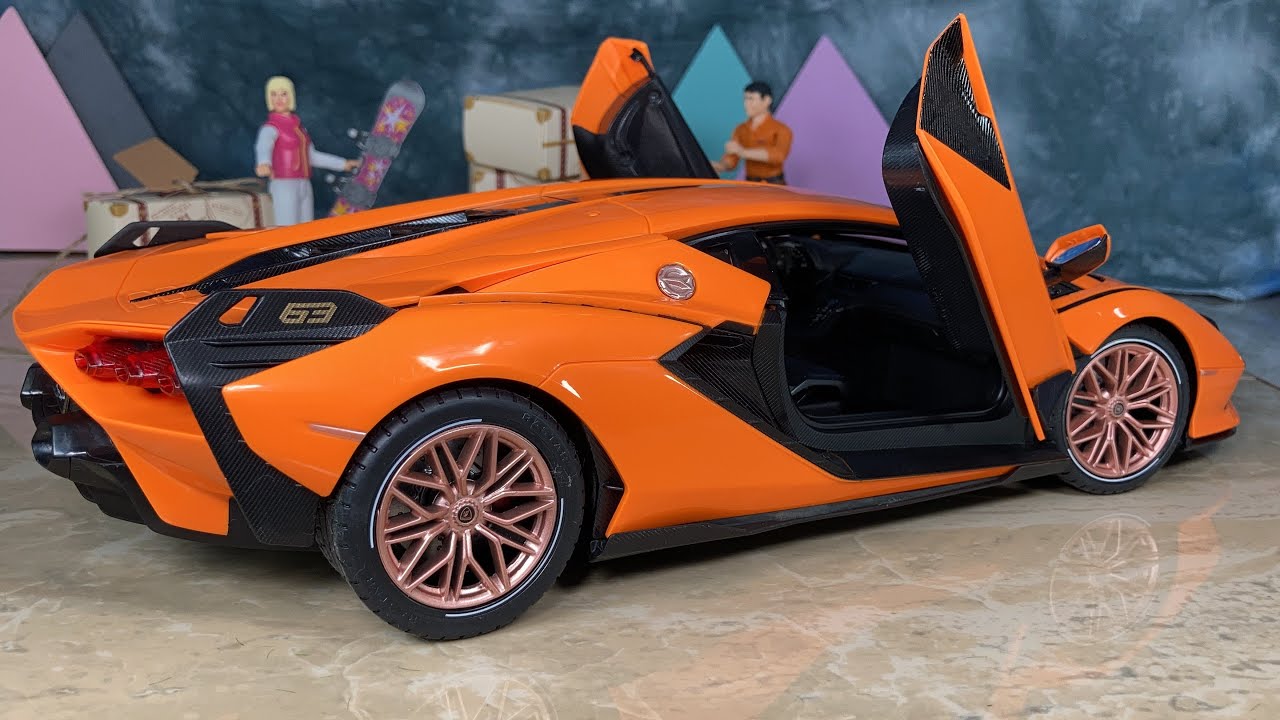 LAMBORGHINI SIAN FKP 37 R/C - 1/14 RASTAR BEZGAR [Unboxing] Review by CarsMond