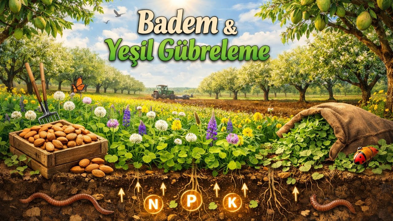 Badem & Yeşil Gübreleme