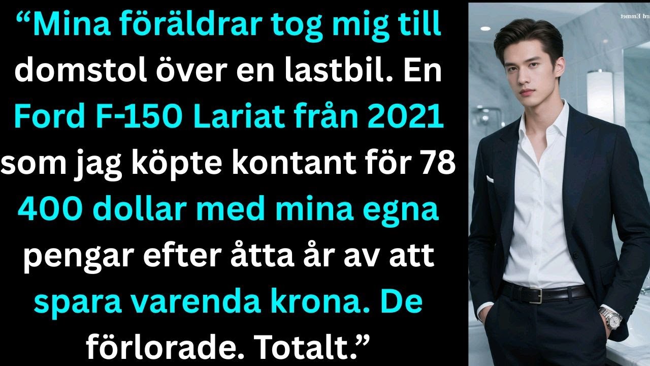 Mina föräldrar tog mig till domstol över en lastbilEn Ford F-150 Lariat från 2021 som jagsjälv köpte