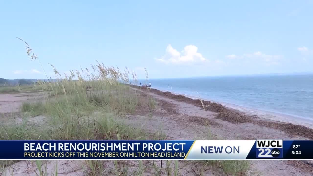 Hilton Head Island to see beach renourishment project