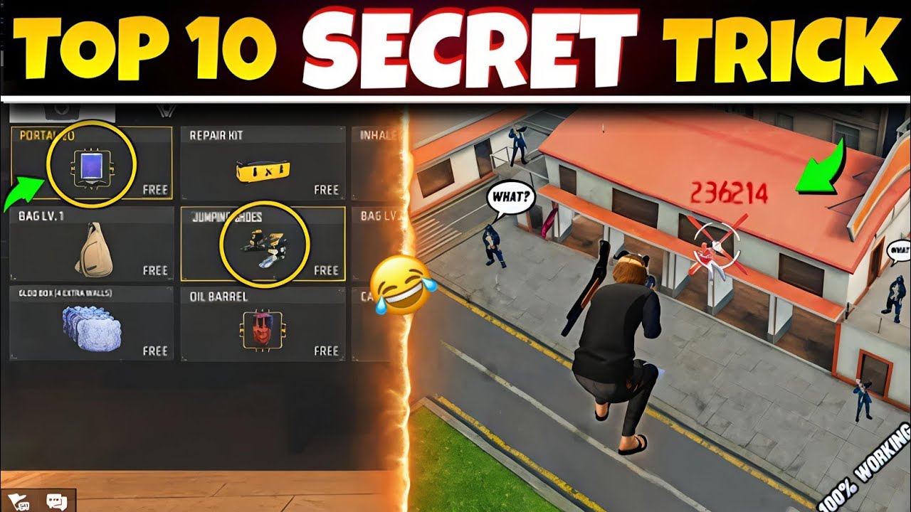 NEW TRAINING GROUND SECRET TRICKS 😱 | Car + Orion Banker Bike 😲 | After New Update