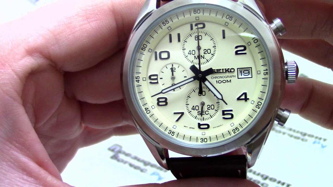 Часы Seiko SSB273P1 - видео обзор от PresidentWatches.Ru