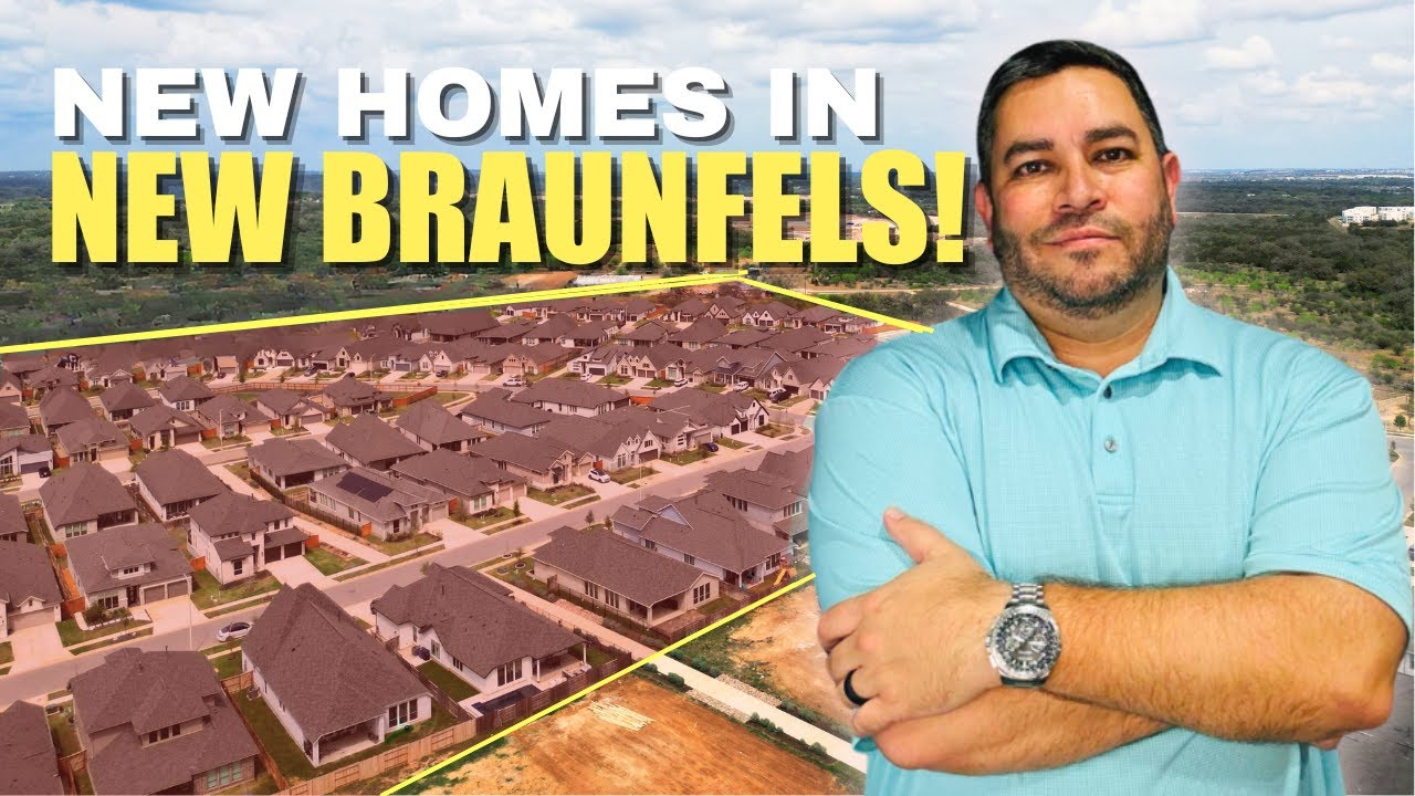 Hottest New Construction Community in New Braunfels TX (Driving Tour)