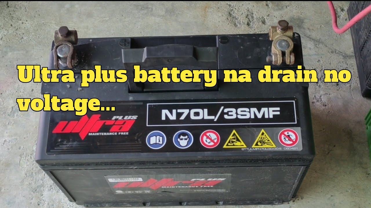 ULTRA PLUS BATTERY NA DRAIN NO VOLTAGE | BattExpert PH