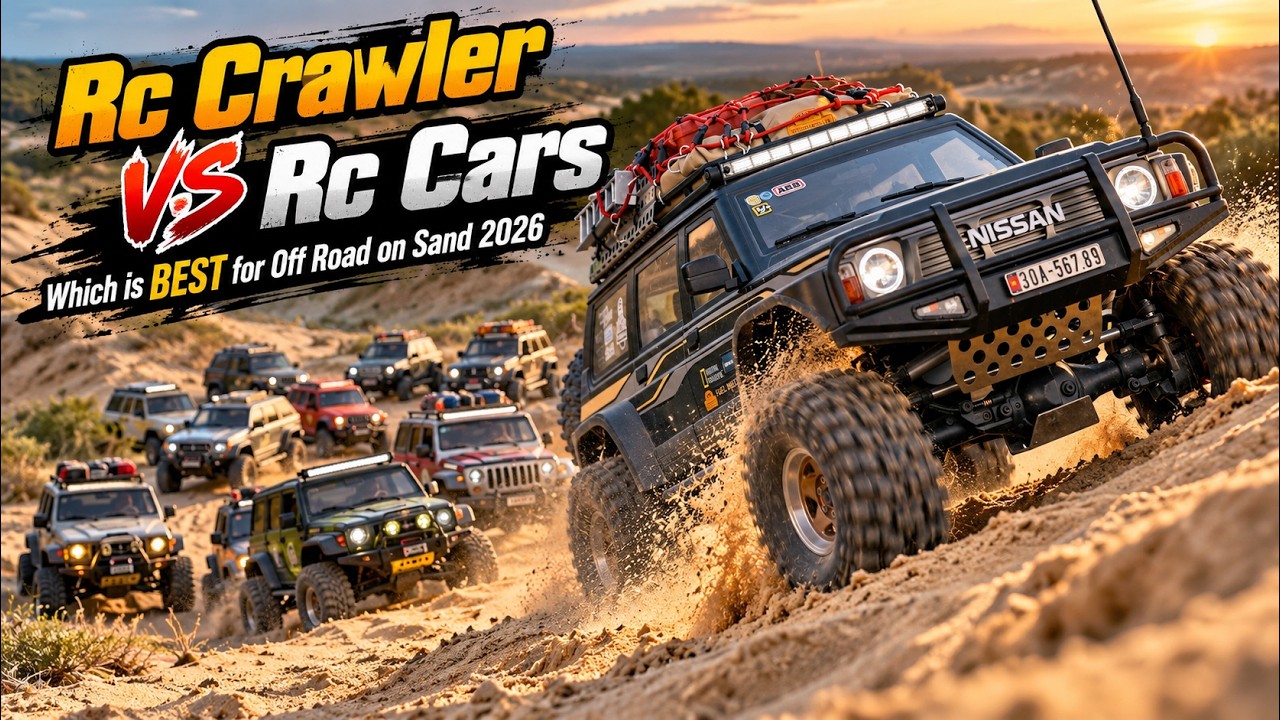 Rc Crawler VS Rc Cars Which is BEST for Off Road on Sand 2026