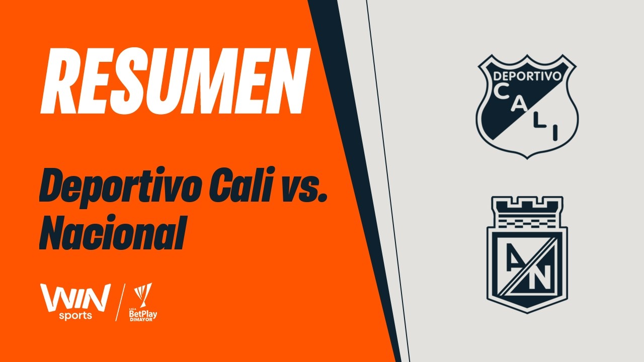 Cali vs. Nacional (resumen y goles) | Liga BetPlay Dimayor 2026-1 | Fecha 7