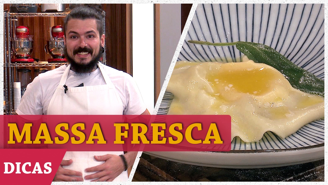 COMO FAZER MACARRÃO CASEIRO com Aluísio | DICAS MASTERCHEF