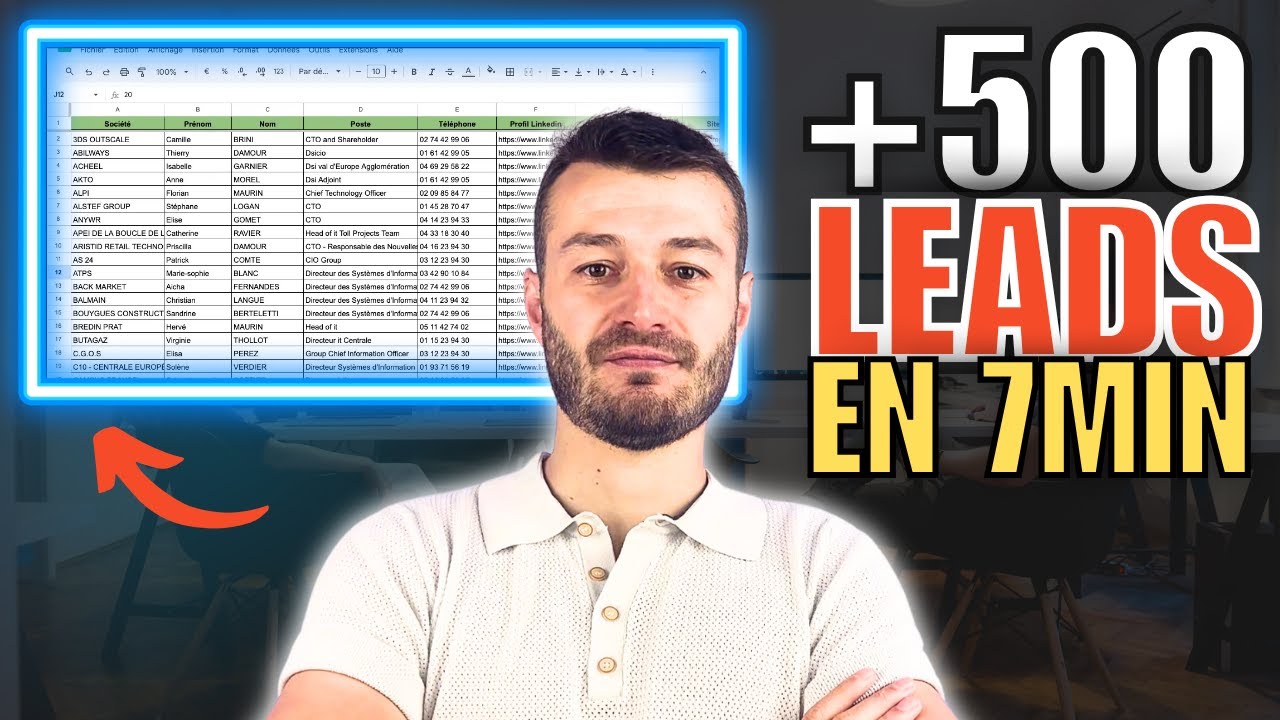 Comment Créer un Fichier de Prospection en 7 Minutes (2025)