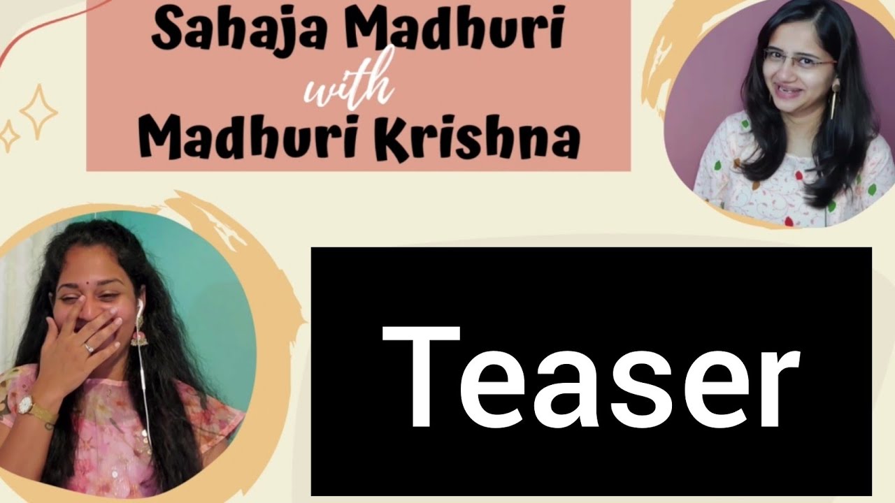 All about Motherhood - Teaser | @sahajamadhuri #madhurikrishna #voiceofvasapitta #momlife