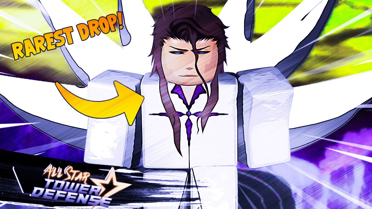 I got the RAREST SHINY AIZEN Dungeon Drop on All Star Tower Defense! | Roblox