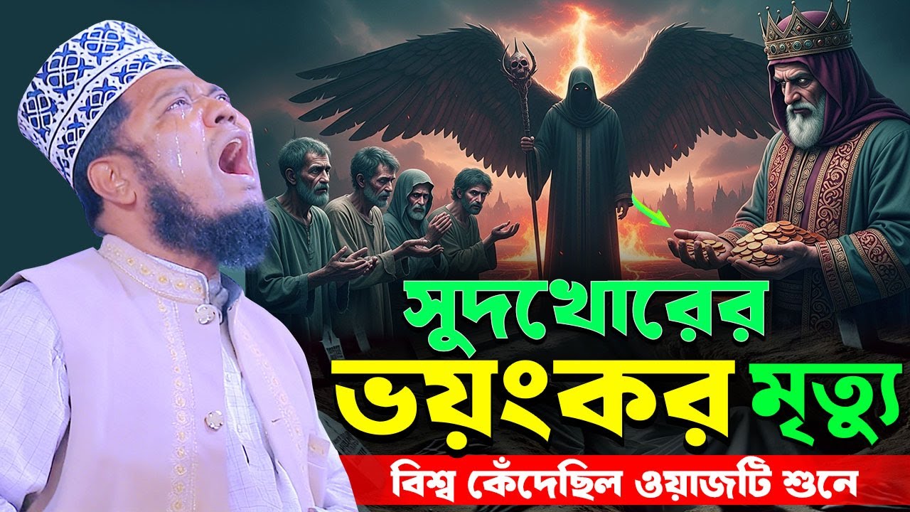 সুদখোরের ভয়ংকর মৃত্যু || বিশ্ব কেঁদেছিল ওয়াজটি শুনে || Qari Ruhul Amin Siddiqui new waz 2026