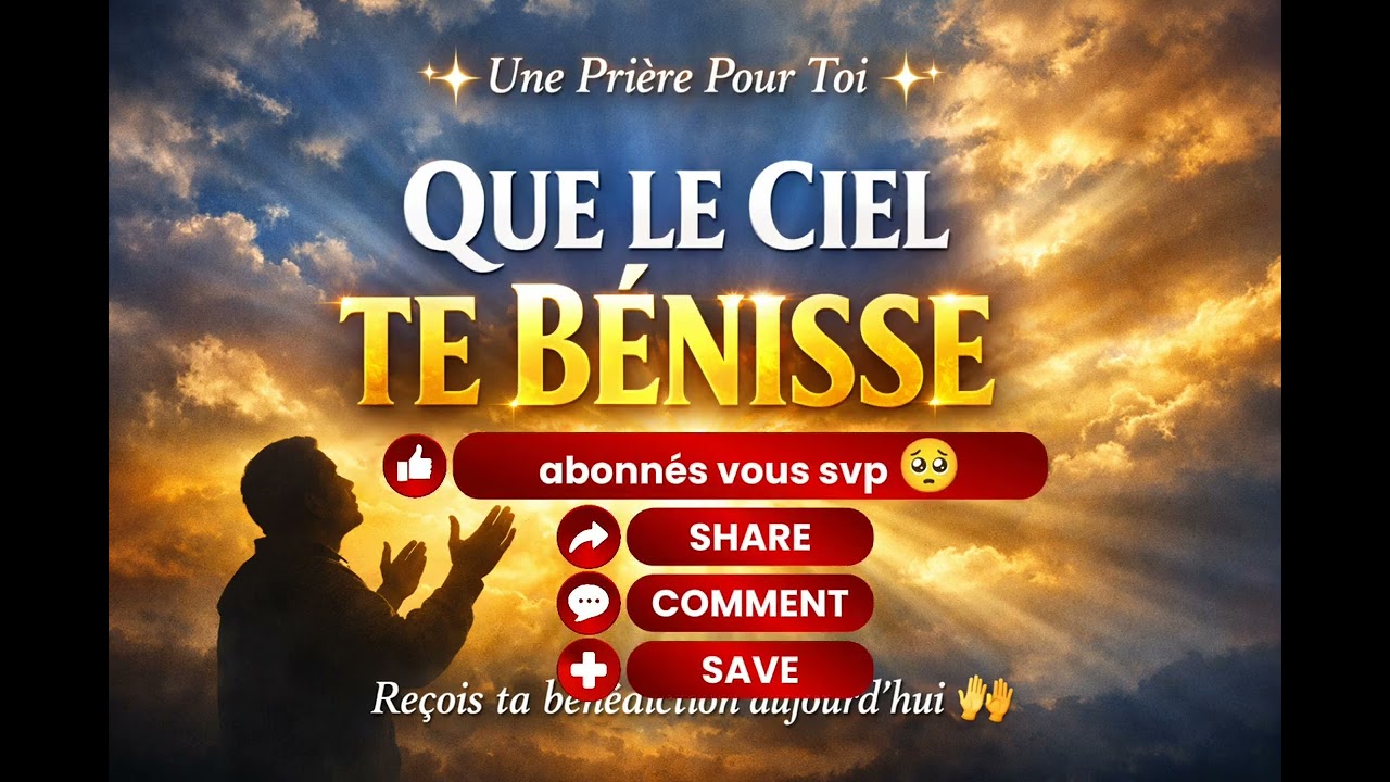 🔥 Que le Ciel Te Bénisse 🙏 | Prière Puissante Pour Ta Vie