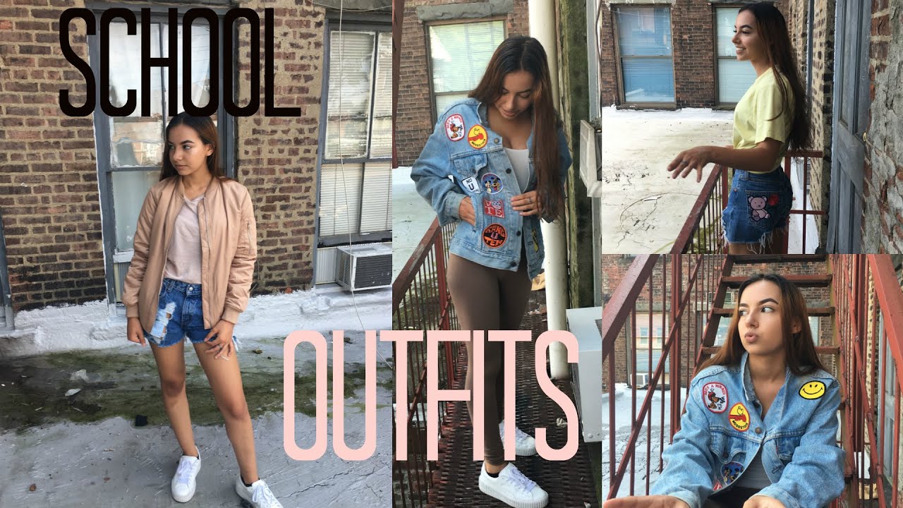BACK TO SCHOOL OUTFIT IDEAS | Maya Traber