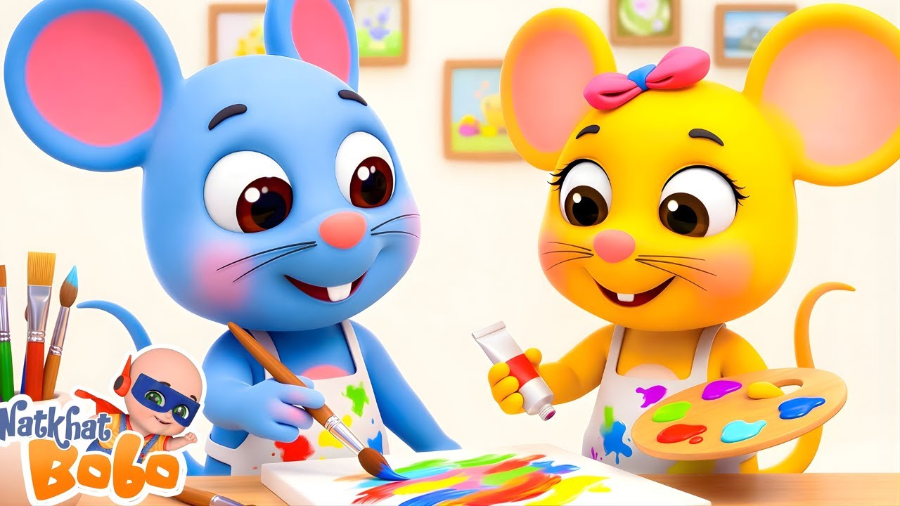 Do Chuhe The | दो चूहे थे | Ek Mota Hathi | Hindi Poem & Nursery Rhymes | Kids Balgeet Song