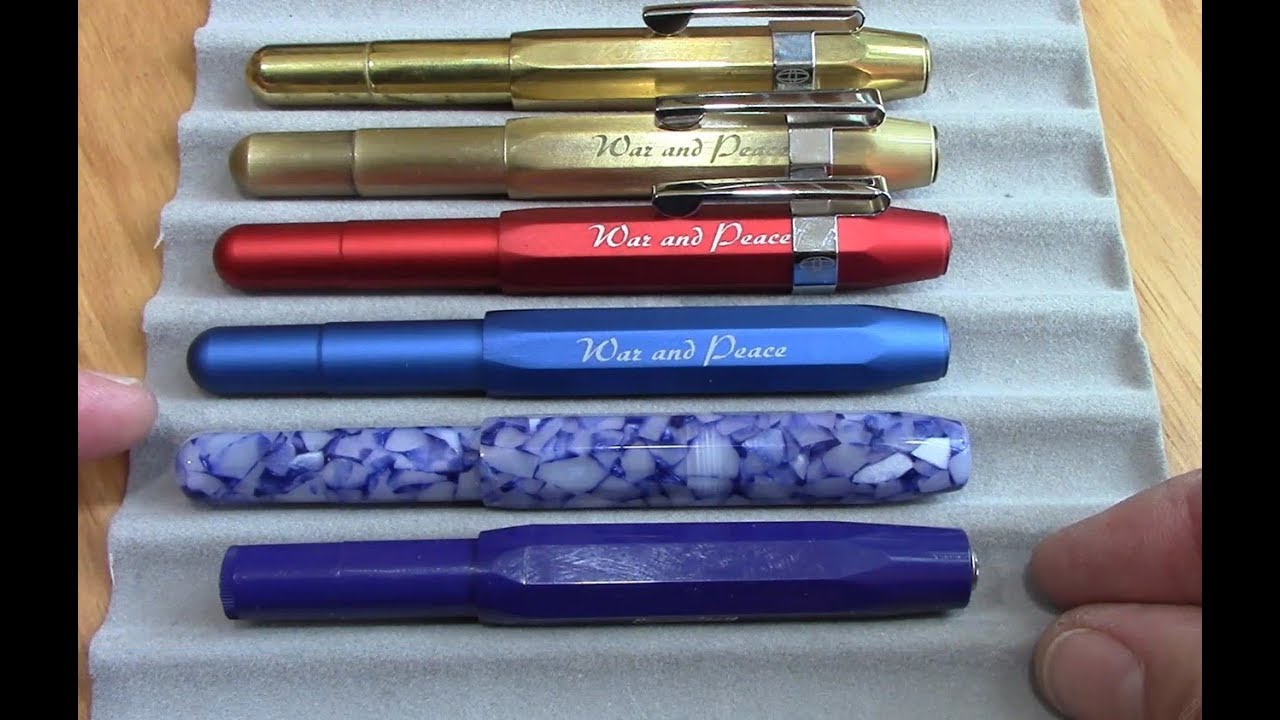 Delike Alpha Resin Blue Fountain Pen Review