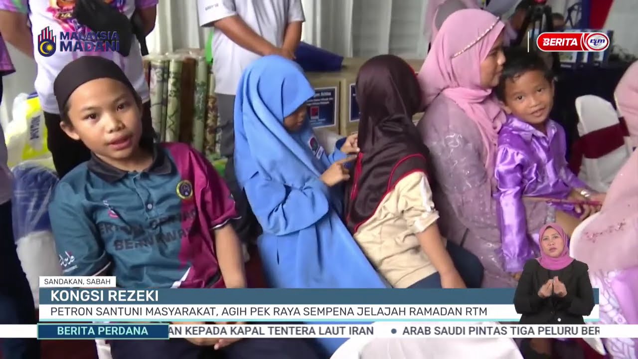 6 MAC 2026 -BP- KONGSI REZEKI: PETRON SANTUNI MASYARAKAT, AGIH PEK RAYA SEMPENA JELAJAH RAMADAN RTM