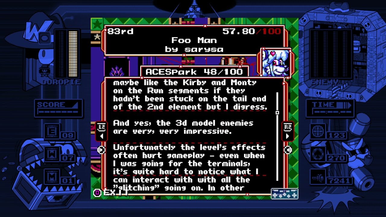 the acespark foo man judge comment