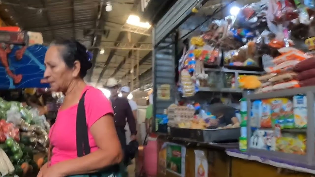 Mercado de ILOBASCO CABAÑAS  El Salvador linda su gente